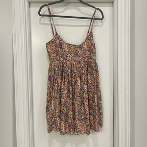 Natural Life Multicolor Floral Baby Doll Dress